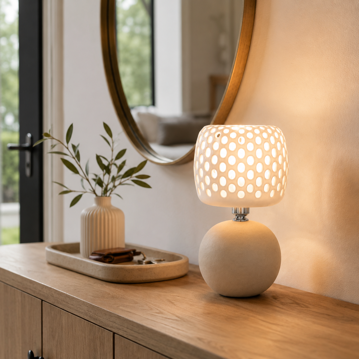 Puff Table Lamp