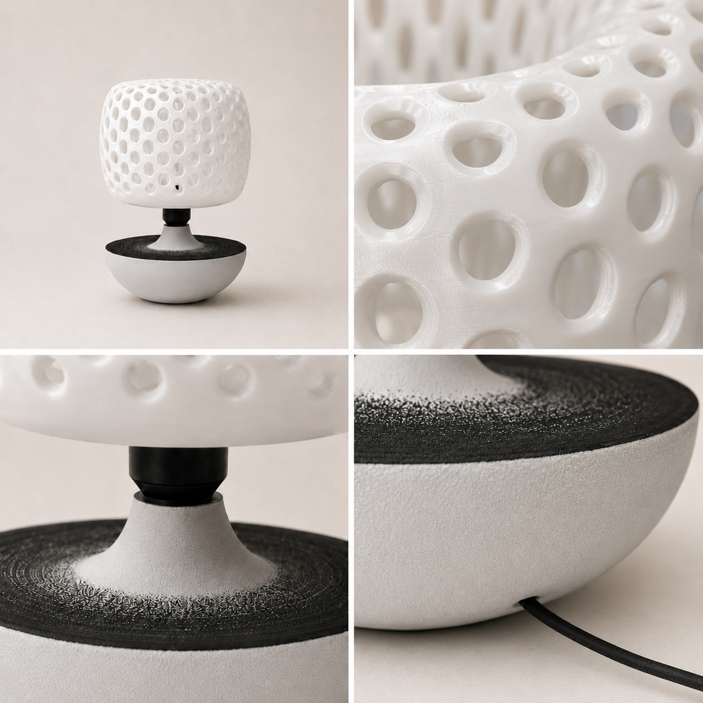 Crater Table Lamp
