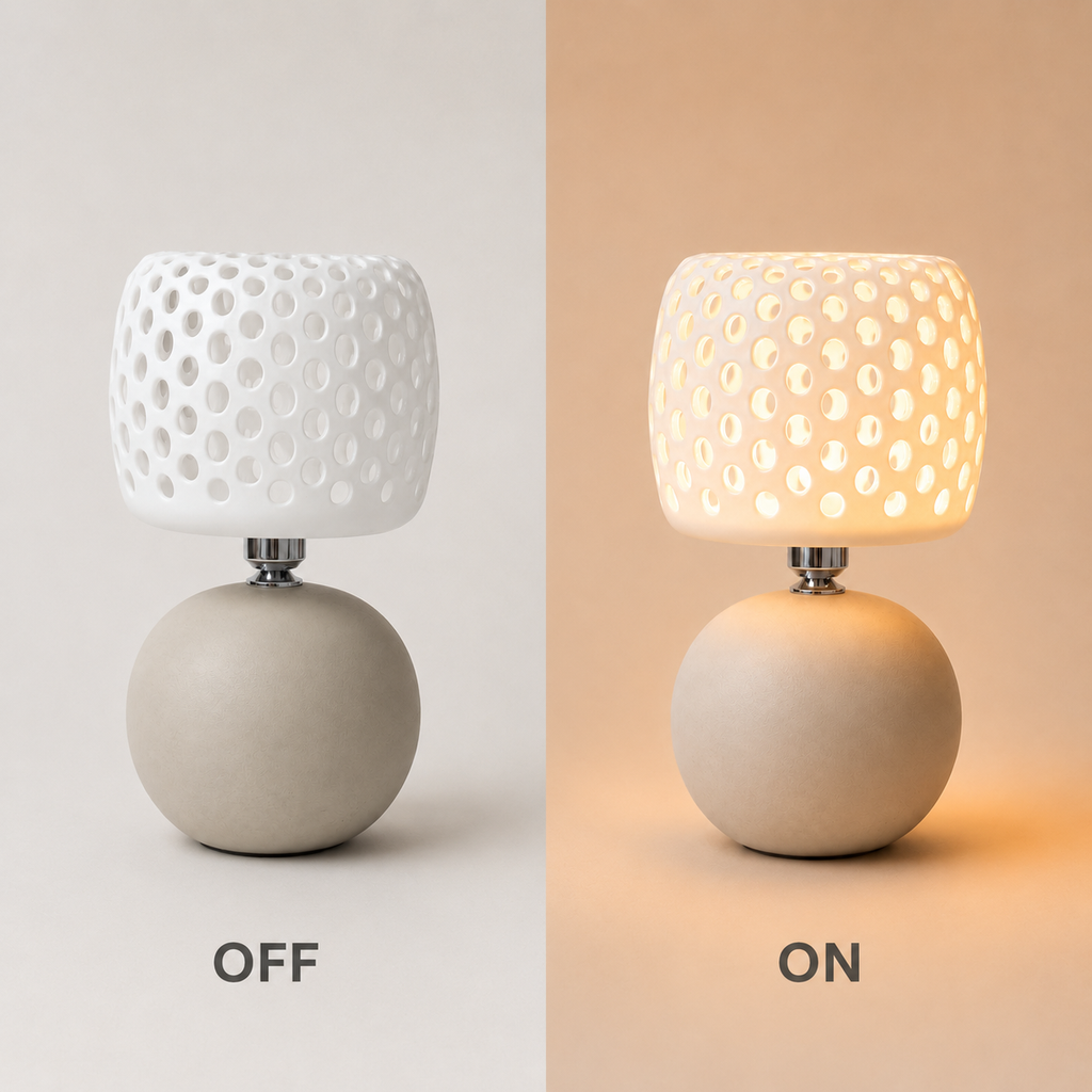 Puff Table Lamp