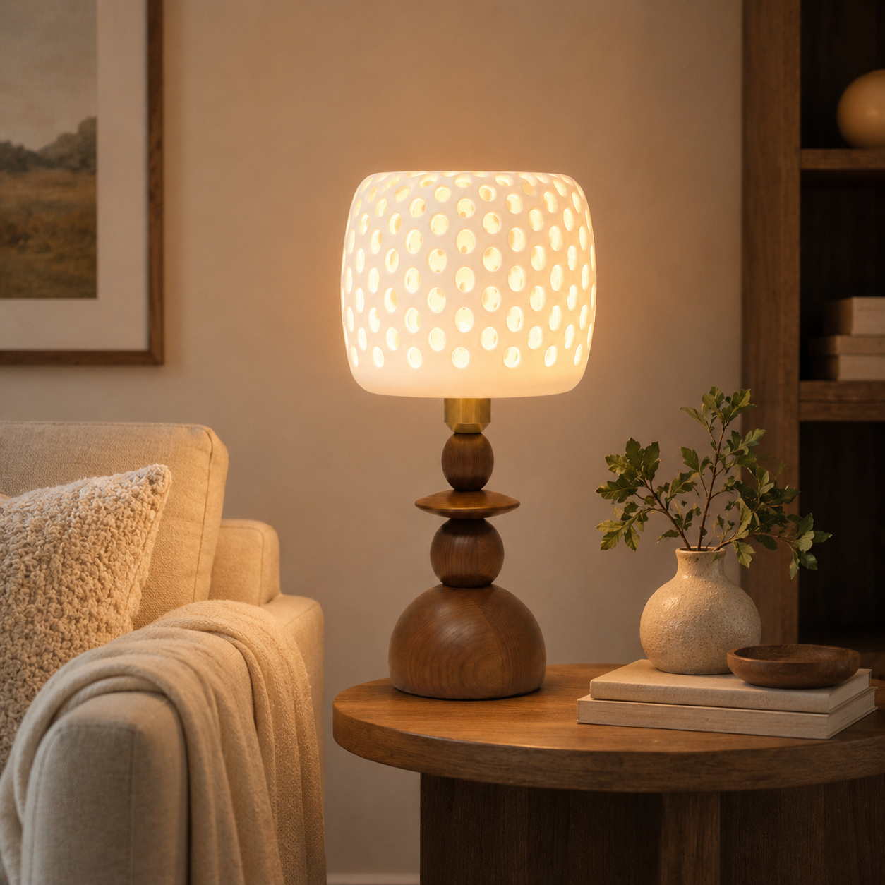 Pebble Table Lamp