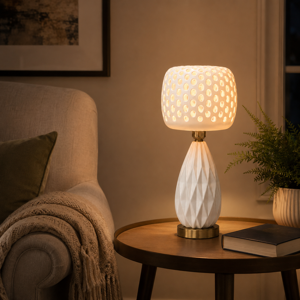 Facet Table Lamp