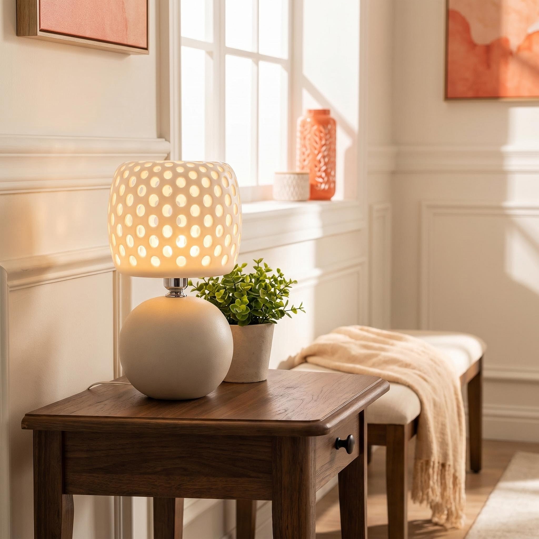 Puff Table Lamp